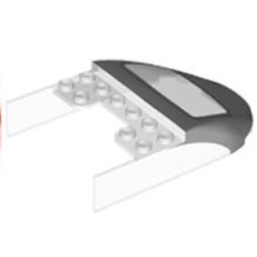 Windscreen 6x9x1 2/3 Number 3 Transparent