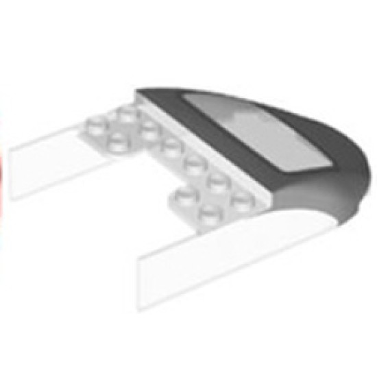 Windscreen 6x9x1 2/3 Number 3 Transparent White Windscreen 6x9x1 2/3 Number 3 Transparent White