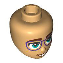 Mini Doll Head Number 358 Warm Tan