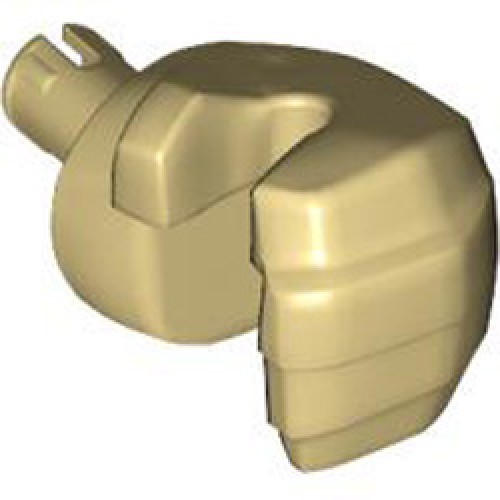 Giant Number 1 Left Hand Brick Yellow