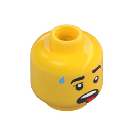 Mini Head Number 3924 Bright Yellow