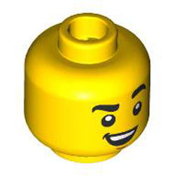 Mini Head Number 3924 Bright Yellow