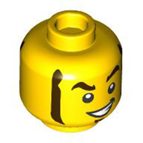 Mini Head Number 3968 Bright Yellow