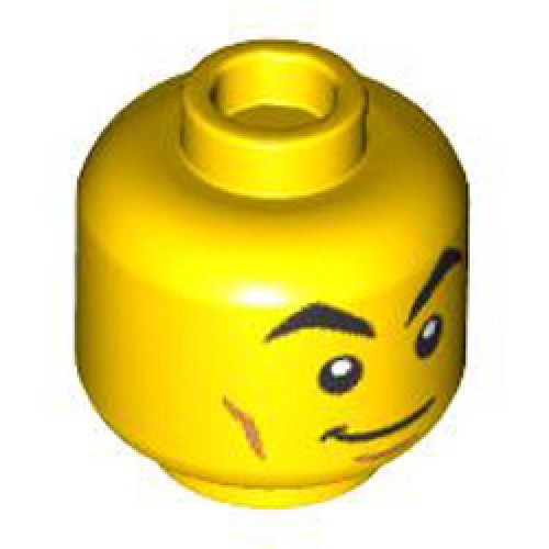 Mini Head Number 3927 Bright Yellow