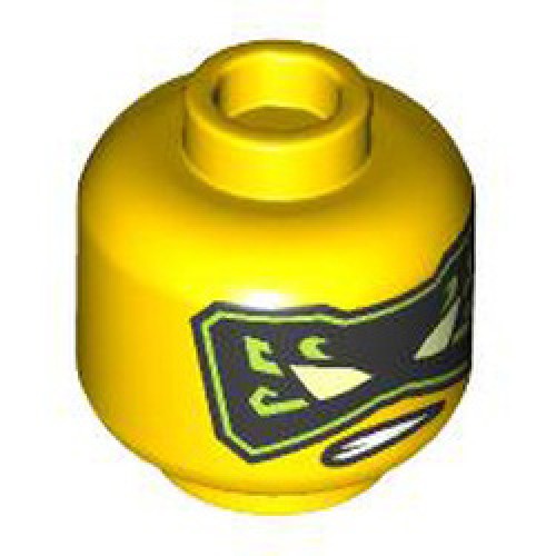 Mini Head Number 3980 Bright Yellow
