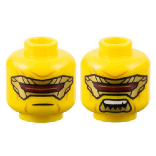 Mini Head Number 3986 Bright Yellow