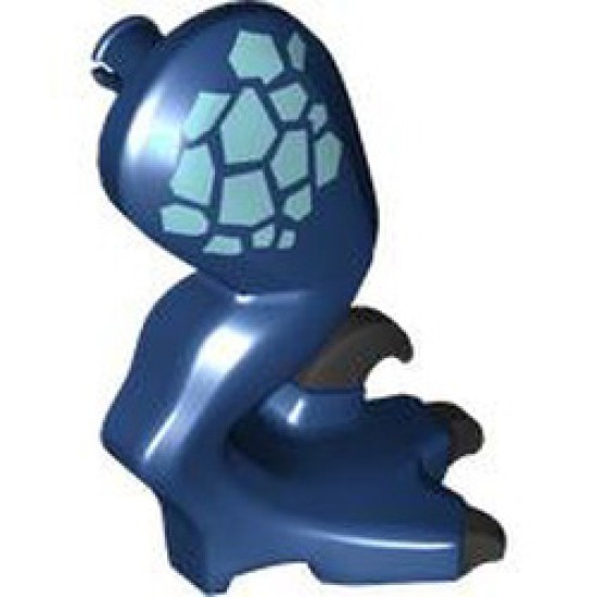 Right Animal Leg Number 19 Earth Blue