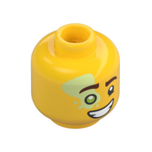 Mini Head Number 4025 Bright Yellow