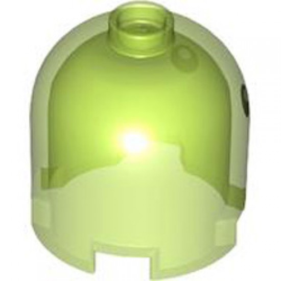 Glass Case Number 4 Transparent Bright Green