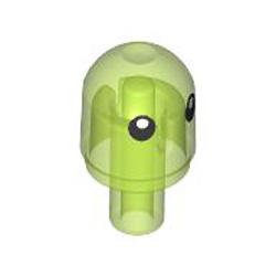 Globe with 2.3 Stick Number 1 Transparent Bright Green