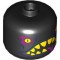 Mini Head Big Number 4 Black