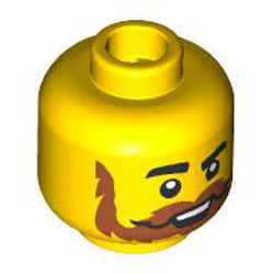 Mini Head Number 4031 Bright Yellow