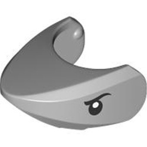 Shark Jaw Number 5 Medium Stone Grey