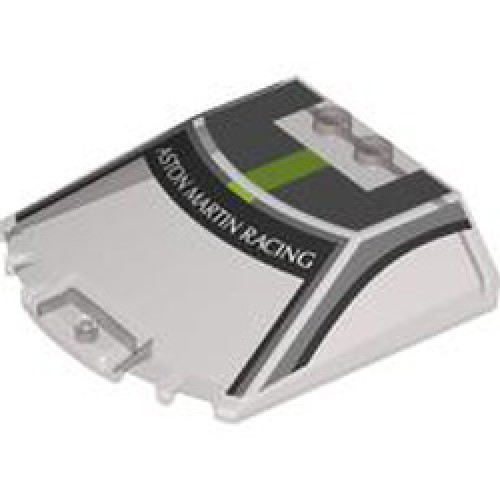 Windscreen 6x6x1 1/3 Number 8 Transparent Brown