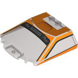 Windscreen 6x6x1, 1/3 Number 16 Transparent Brown