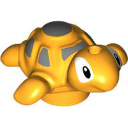 Turtle with 1.5 Hole Number 15 Flame Yellowish Orange