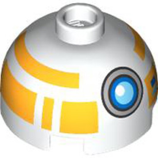 Final Brick 2x2 Number 1030 White