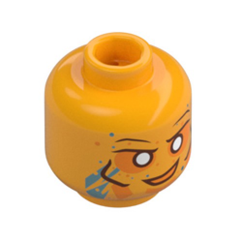 Mini Head Number 4234 Flame Yellowish Orange Mini Head Number 4234 Flame Yellowish Orange