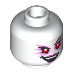 Mini Head Number 4234 White