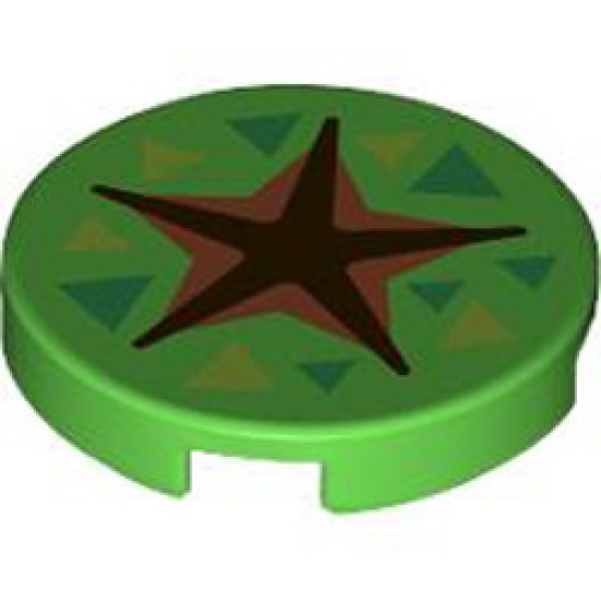 Flat Tile 2x2 Round Number 1303 Bright Green Flat Tile 2x2 Round Number 1303 Bright Green