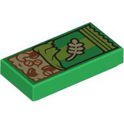 Flat Tile 1x2 Number 416 Dark Green Flat Tile 1x2 Number 416 Dark Green