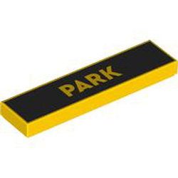 Flat Tile 1x4 Number 215 Bright Yellow Flat Tile 1x4 Number 215 Bright Yellow