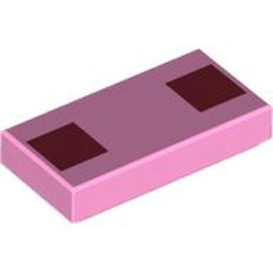Flat Tile 1x2 Number 275 Light Purple