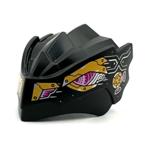 Creature Head Number 138 Black