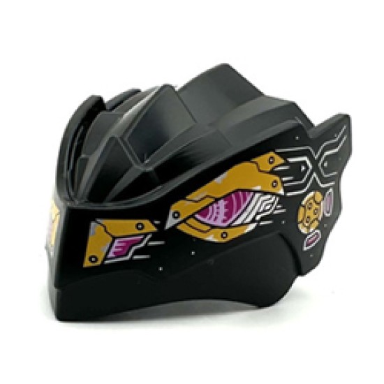 Creature Head Number 138 Black