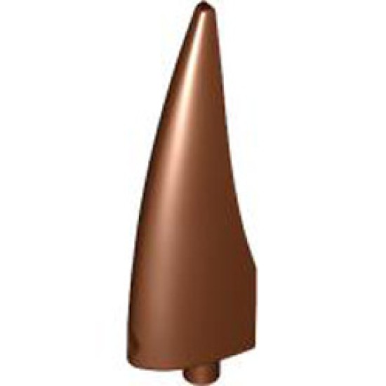 Claw 1x4x1 with Diameter 3.2 Shaft Reddish Brown