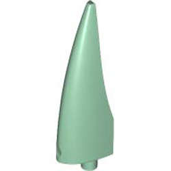 Claw 1x4x1 with Diameter 3.2 Shaft Sand Green