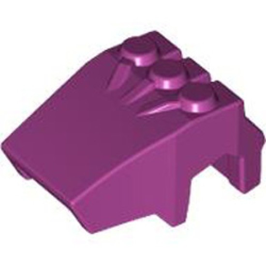 Diameter 3.2 Shaft with Hand Bright Reddish Violet