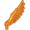 Wing with Shaft 4MM Bright Orange