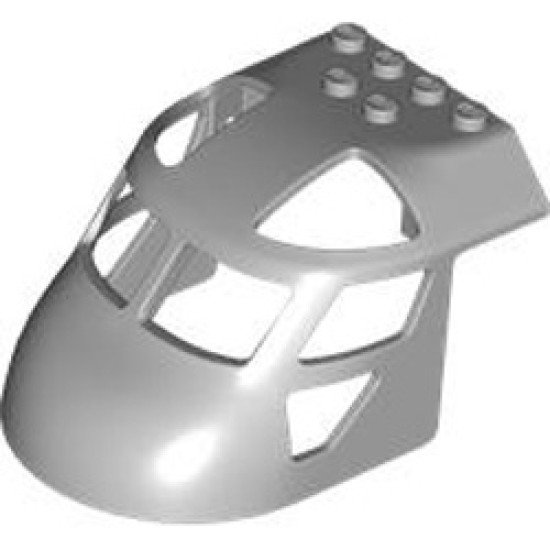 Helicopter Front 6x8x4 Medium Stone Grey