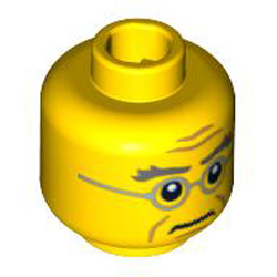 Mini Head Number 1063 Bright Yellow