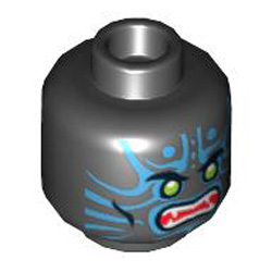 Mini Head Number 1083 Black