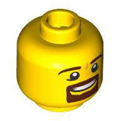 Mini Head Number 1146 Bright Yellow