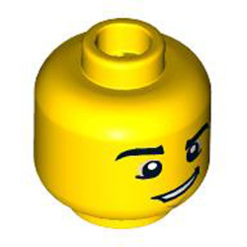 Mini Head Number 1147 Bright Yellow