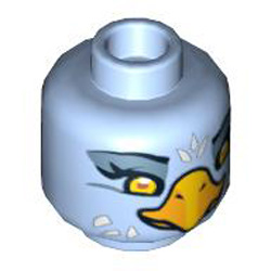 Mini Head Number 1124 Light Royal Blue