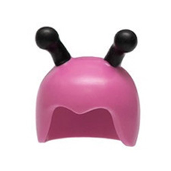 Insect Helmet with Antennae Bright Purple