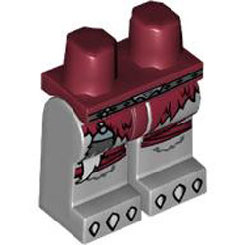 Mini Lower Part Number 436 Dark Red