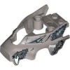 Top Shell Number 4 Diameter 4.85 Number 1 Silver Metallic