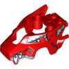 Top Shell Number 4 Diameter 4.85 Number 2 Bright Red