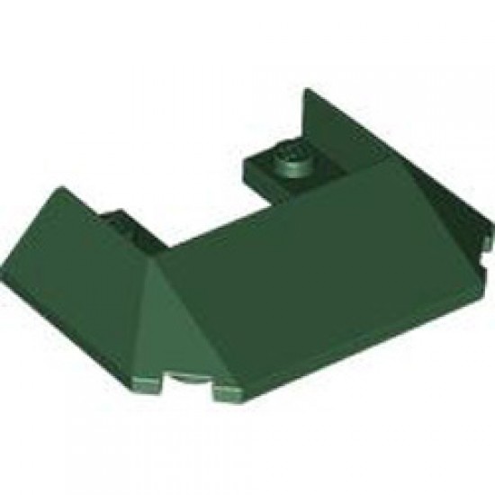 Roof Front 6x4x1 Earth Green
