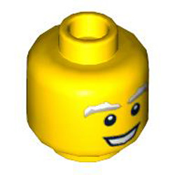 Mini Head Number 1162 Bright Yellow