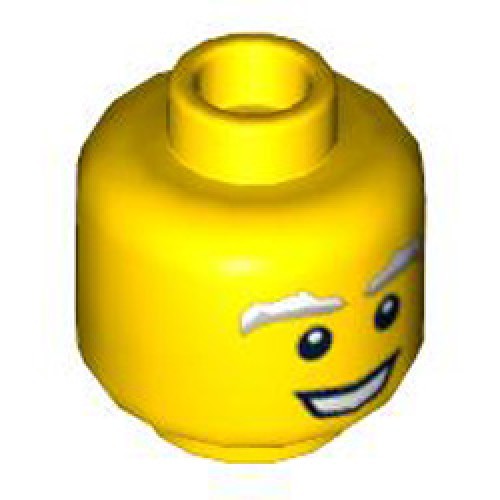 Mini Head Number 1162 Bright Yellow