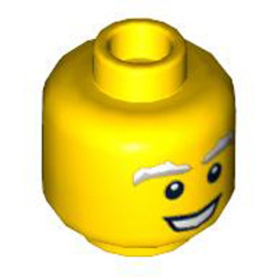 Mini Head Number 1162 Bright Yellow