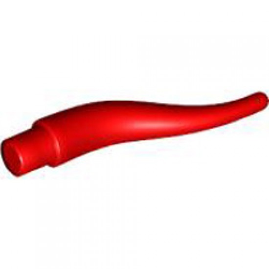 Horn 2.5M Diameter 3.2 with Shaft Bright Red