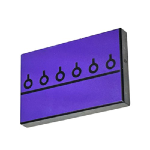 Flat Tile 2x3 Number 83 Black