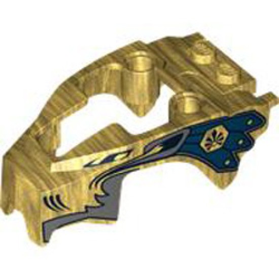 Top Shell Number 1 Diameter 4.85 Number 5 Warm Gold